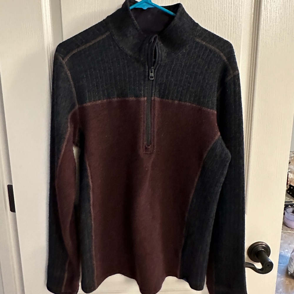 Prana Wentworth 1/4 Zip Sweater-Medium